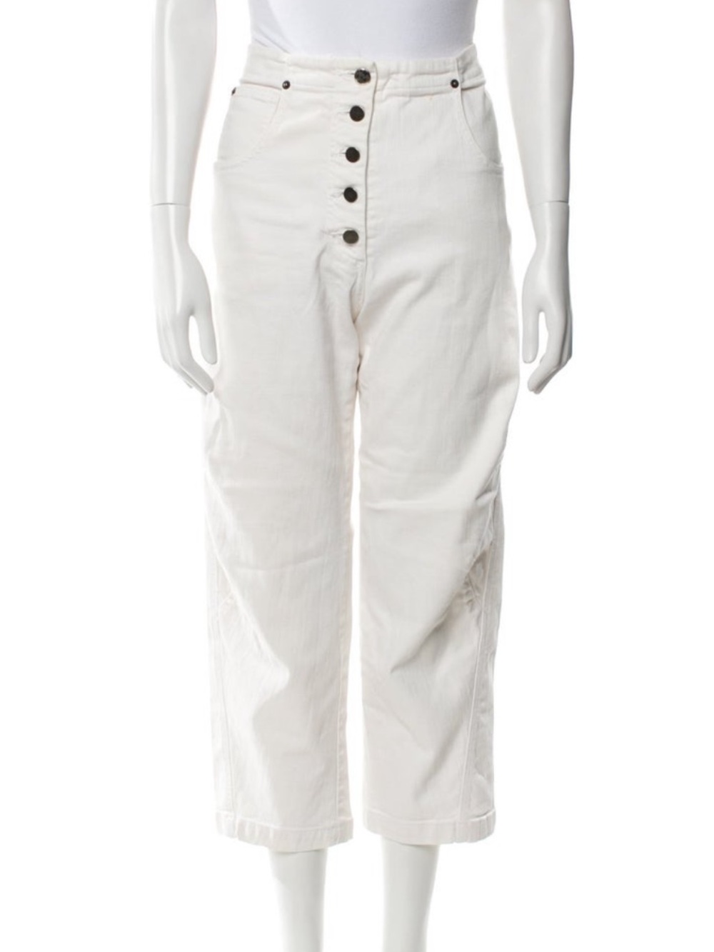 Rachel Comey White Button-Front jeans - Elkin, size 2